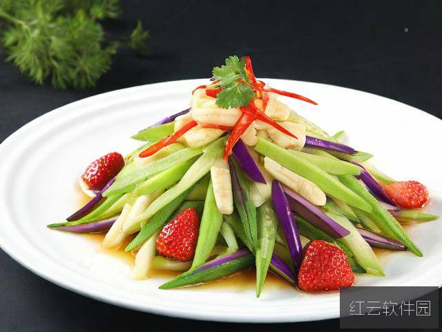 秋葵草莓茄子香蕉丝瓜榴莲绿巨人，一场奇妙的果蔬盛宴